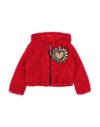 ODI ET AMO Teddy Coat Red 95% Polyester, 5% Elastane
