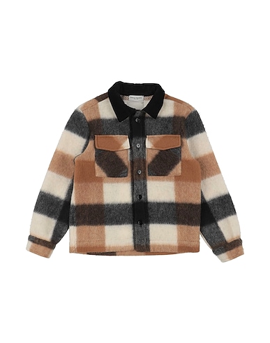 PAOLO PECORA Coat Beige 75% Polyester, 25% Wool