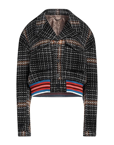 CHARLES JEFFREY LOVERBOY Mantel Schwarz 45% Recyceltes Acryl, 30% Recyceltes Polyester, 20% Recycelte Wolle, 5% Andere Fasern