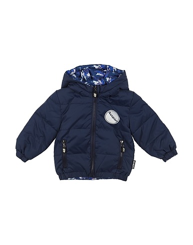 PACIOTTI 4US Shell jacket Navy blue 100% Nylon