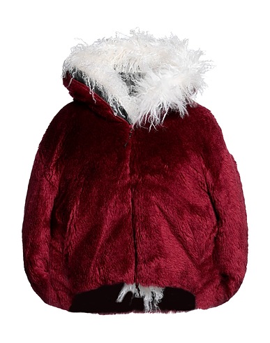 MARNI Cappa Bordeaux 72% Lana mohair, 28% Cotone, Poliammide, Poliuretano, Poliestere