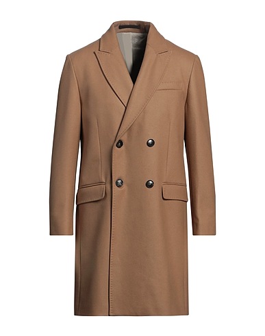 LIU •JO MAN Coat Camel 75% Virgin Wool, 20% Polyamide, 5% Cashmere