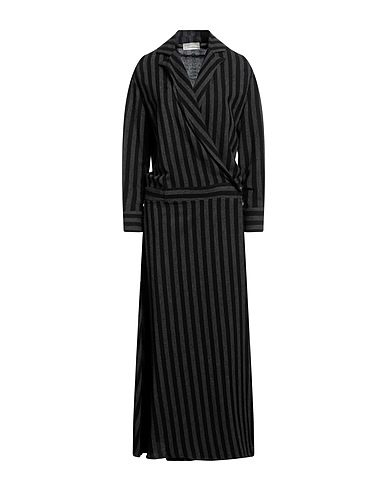 CLAUDIE Soprabito Nero 35% Viscosa, 35% Acrilico, 15% Poliestere, 10% Lana, 5% Altre Fibre