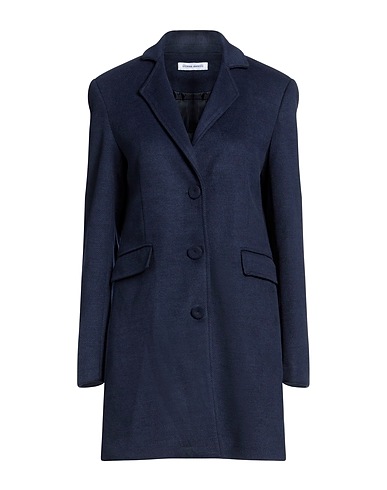 SILVIAN HEACH Coat Navy 75% Polyester, 20% Viscose, 5% Elastane