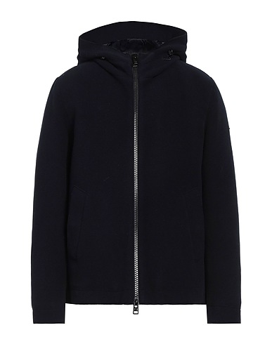 WOOLRICH Giubbotto Blu notte 60% Lana, 40% Poliammide