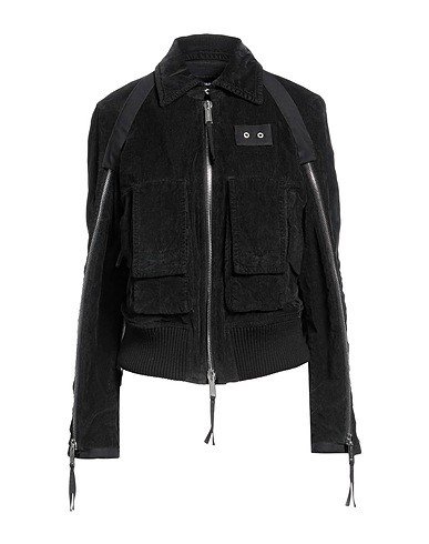 DSQUARED2 Giubbotto Nero 99% Cotone, 1% Elastan