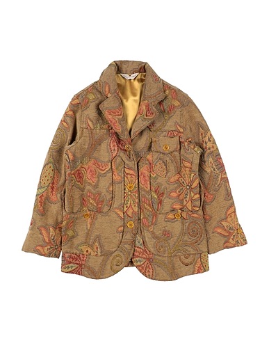 CAPALBIO Coat Camel 100% Cotton