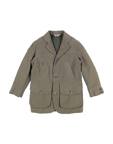CAPALBIO Coat Military green 100% Cotton