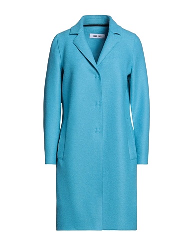 ANNIE PARIS Abrigo Azul 100% Lana Virgen