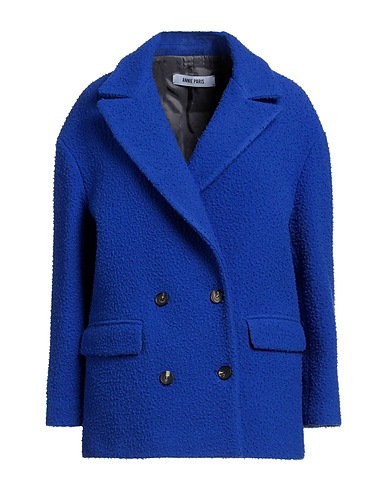 ANNIE PARIS Coat Bright blue 100% Wool