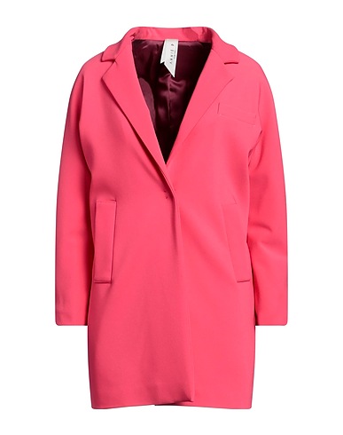 ANNIE P. Cappotto Fucsia 95% Poliestere, 5% Elastan