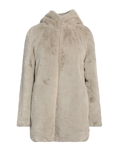 SAVE THE DUCK Teddy Coat Beige 100% Recycled polyamide