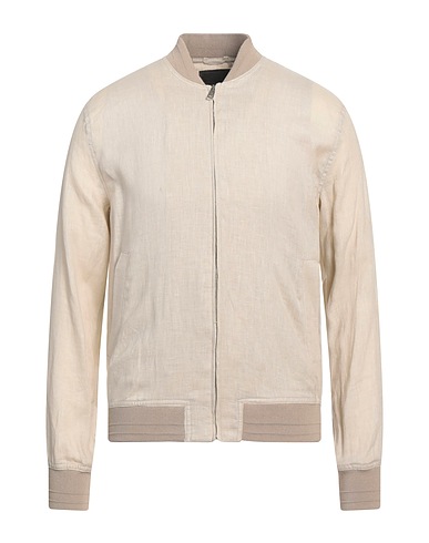 LIU •JO MAN Bomber Beige 100% Linen