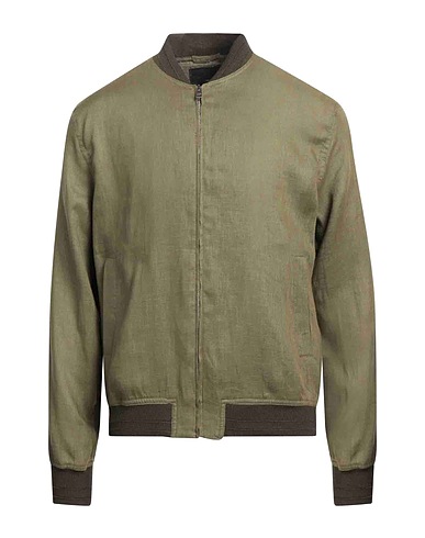 LIU •JO MAN Bomber Military green 100% Linen