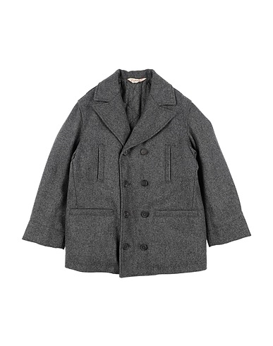 CAPALBIO Coat Charcoal 100% Cotton