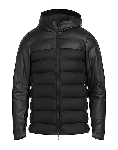 RRD Shell jacket Black 100% Polyurethane, Polyamide, Elastane