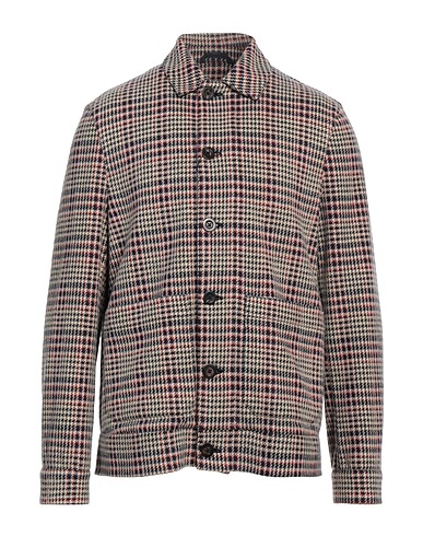 CIRCOLO 1901 Patterned shirt Beige 72% Cotton, 28% Virgin Wool