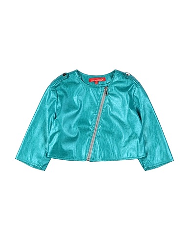 LOREDANA Giacca biker Turchese 57% Poliestere, 43% Poliuretano