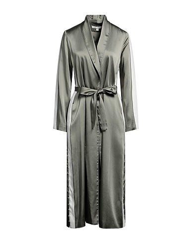 SIMKHAI Full-length jacket Sage green 66% Acetate, 33% Viscose, 1% Elastane