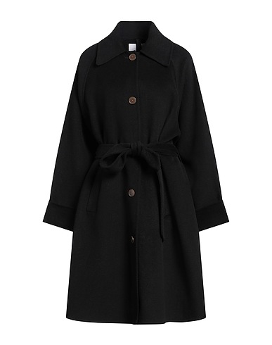ATTIC AND BARN Coat Black 50% Wool, 50% Polyester