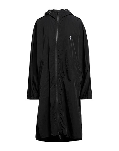 MARCELO BURLON Full-length jacket Black 100% Polyamide