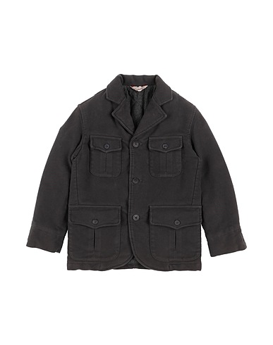 CAPALBIO Coat Grey 100% Cotton