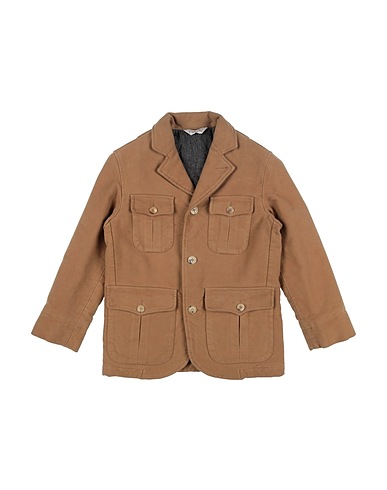 CAPALBIO Cappotto Cammello 100% Cotone