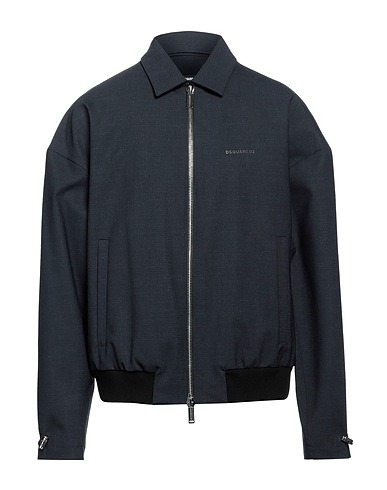DSQUARED2 ブルゾン チャコール ポリエステル 53% / バージンウール 43% / ポリウレタン 4%