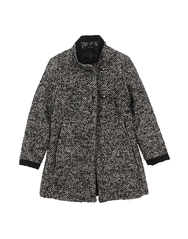 FAY Coat Black 37% Wool, 37% Acrylic, 14% Polyester, 11% Viscose, 1% Polyamide
