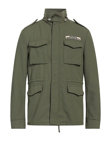 BRIAN DALES Jacket Military green 100% Polyester