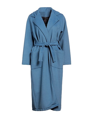 FRANCESCA CONOCI Coat Pastel blue 100% Polyester