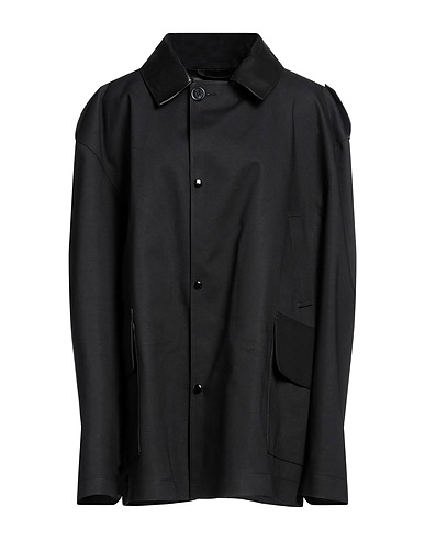 LA FETICHE Soprabito Nero 97% Lana, 3% Elastan