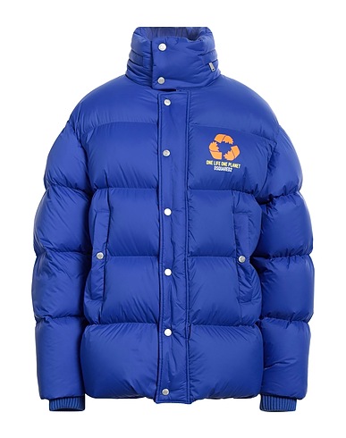 DSQUARED2 Shell  jacket Bright blue 100% Polyamide