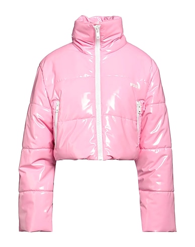 MSGM Shell  jacket Pink 91% Polyester, 9% Elastane