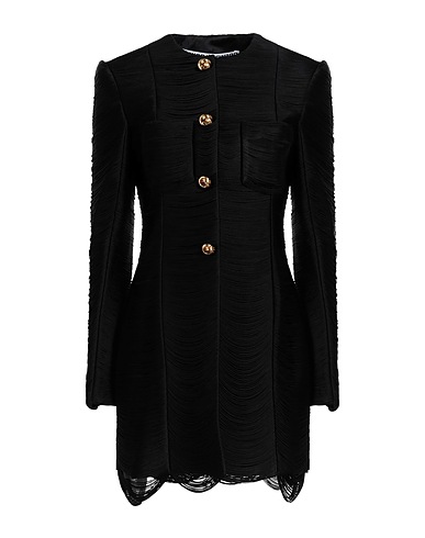 ALEXANDER WANG Full-length jacket Black 76% Polyamide, 24% Elastane, Viscose