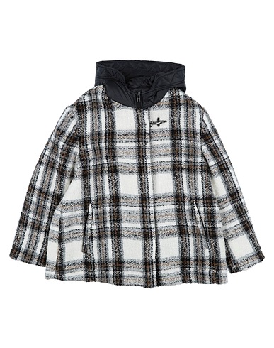 FAY Jacket White 41% Acrylic, 31% Polyester, 27% Wool, 1% Polyamide, Soft Leather