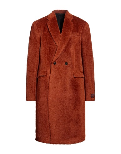 RAF SIMONS コート ブラウン 毛（アルパカ） 65% / バージンウール 35%
