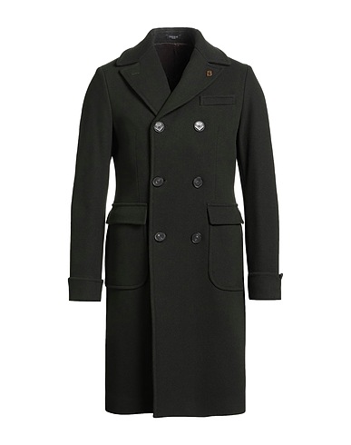 BRERAS Milano Coat Dark green 80% Virgin Wool, 20% Polyamide