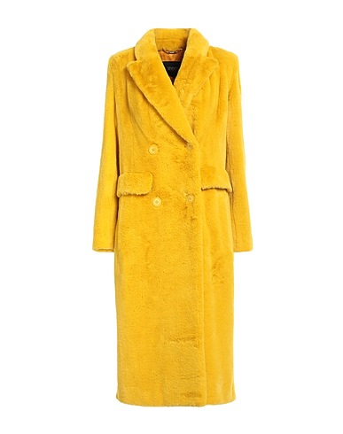 SEVENTY VENEZIA Teddy Coat Marigold 100% Polyester