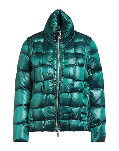 NO SECRETS Piumino Verde smeraldo 60% Poliestere, 40% Poliammide