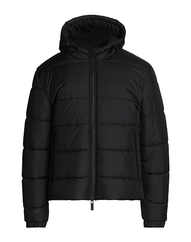 44 LABEL GROUP Shell jacket Black 100% Polyamide