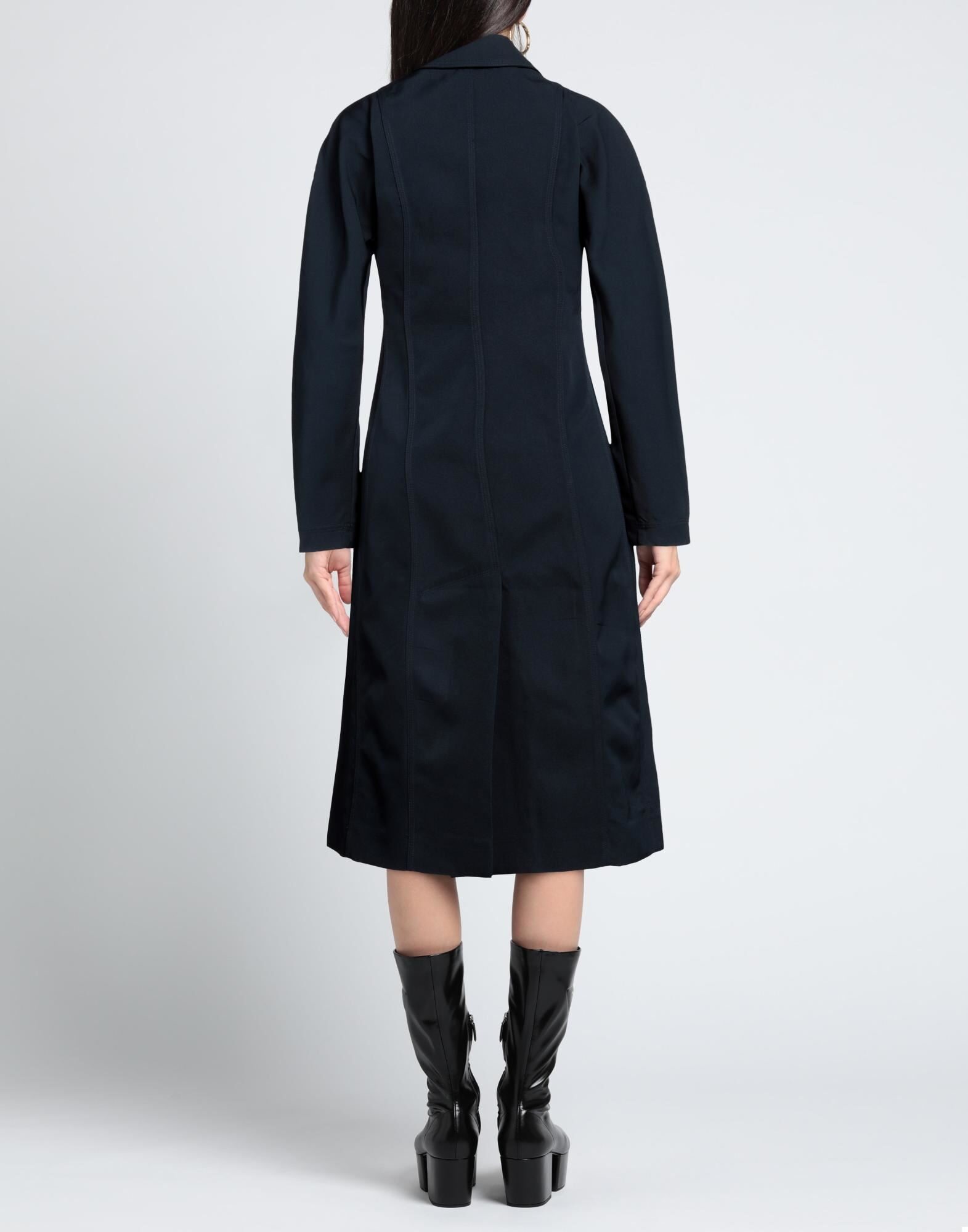 GANNI コート＆ブルゾン | ライトコート ネイビー レディース | YOOX