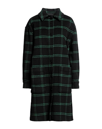 MSGM Manteau long Noir 70% Laine, 30% Polyamide
