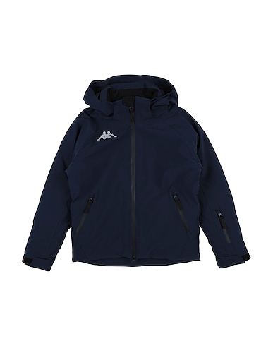 KAPPA Jacket Navy blue 92% Polyester, 8% Elastane