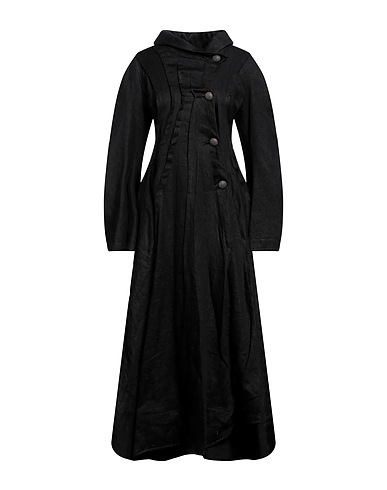 AGANOVICH Giubbotto jeans Nero 100% Lino