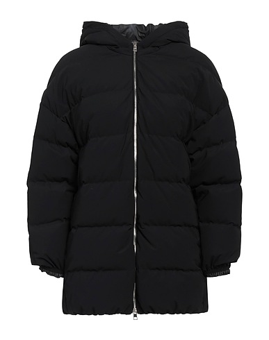 ANNIE PARIS Shell  jacket Black 67% Polyamide, 24% Elastane, 9% Polyurethane