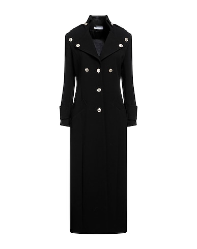 YES LONDON Coat Black 85% Polyester, 13% Viscose, 2% Elastane