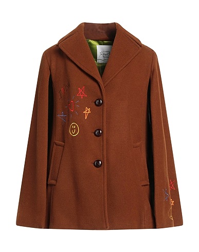DE' HART Cloak Brown 70% Recycled polyester, 26% Wool, 4% Other Fibres