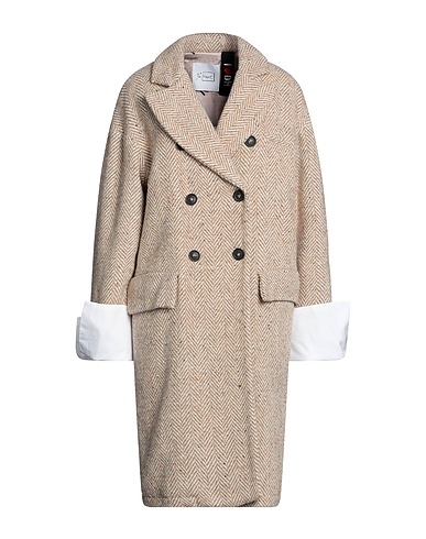 DE' HART Caban e doppio petto Sabbia 63% Cotone, 20% Poliacrilico, 15% Poliestere, 2% Altre Fibre