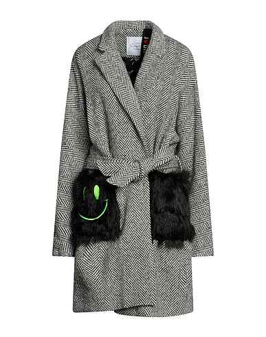 DE' HART Coat Dark green 70% Polyester, 30% Recycled polyester
